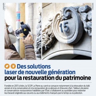 Le savoir-faire de La Pierre au Carré est mis en valeur dans Bâtimétiers